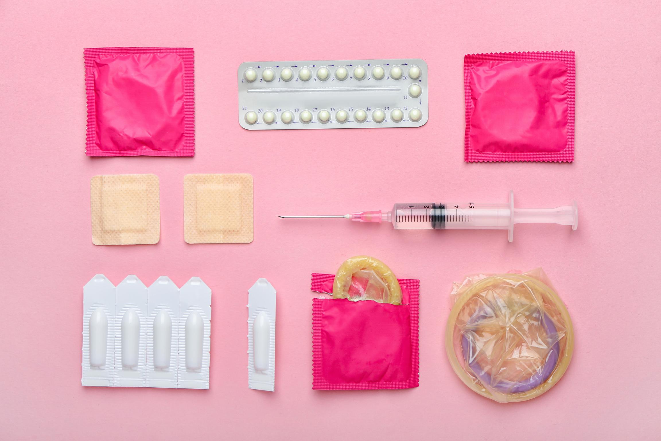 Different contraceptives for women